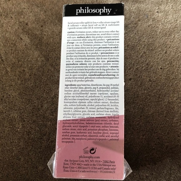 NEW/ Philosophy/Ultimate Miracle Worker Fix Facial Serum Roller Uplift / NIB - Picture 2 of 7